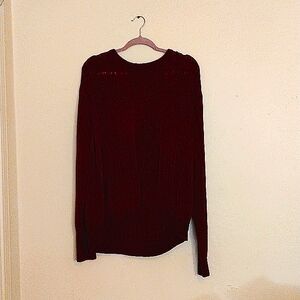 Men's Dockers Red Sweater Large